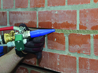 Jointoiement de joints de maçonnerie Jointoiement de joints de maçonnerie